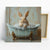 Bunny Bath Time Art