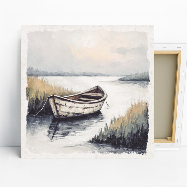 Lakeside Boat Art