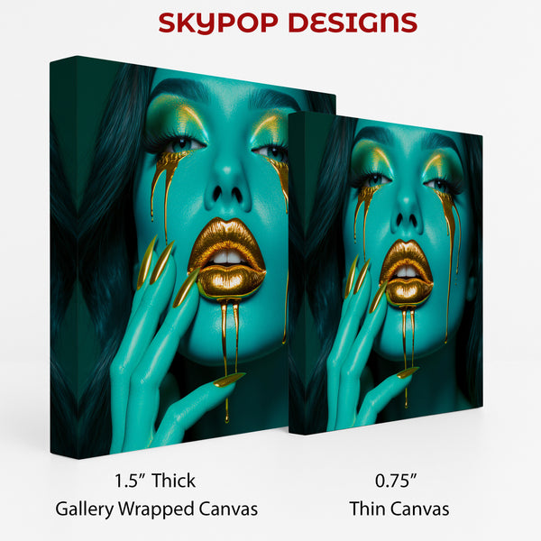 Golden Drip Makeup Art - View 2