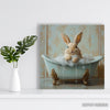 Bunny Bath Time Art - View 5