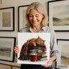 Cat Book Art - View 9
