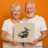 Bird on Hand Art - View 9