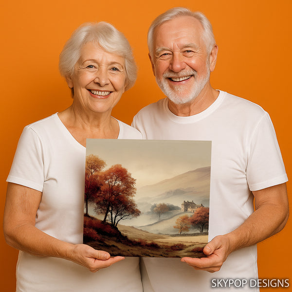 Autumn Valley Farmhouse Art - View 9
