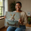 Bunny Bath Time Art - View 9