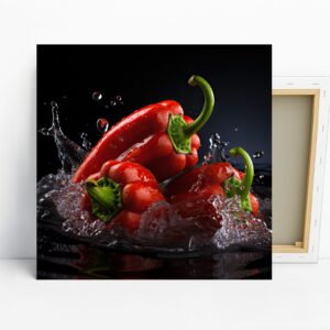 Red Pepper Splash Art