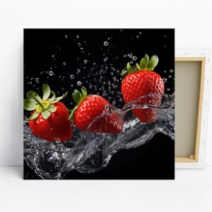 Strawberry Splash Art
