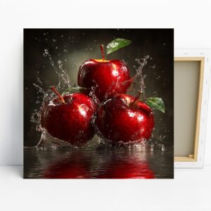 Red Apples Splash Art