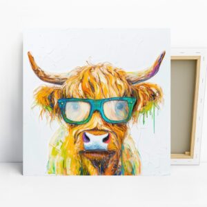 Highland Cow Art
