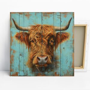 Highland Cow Art