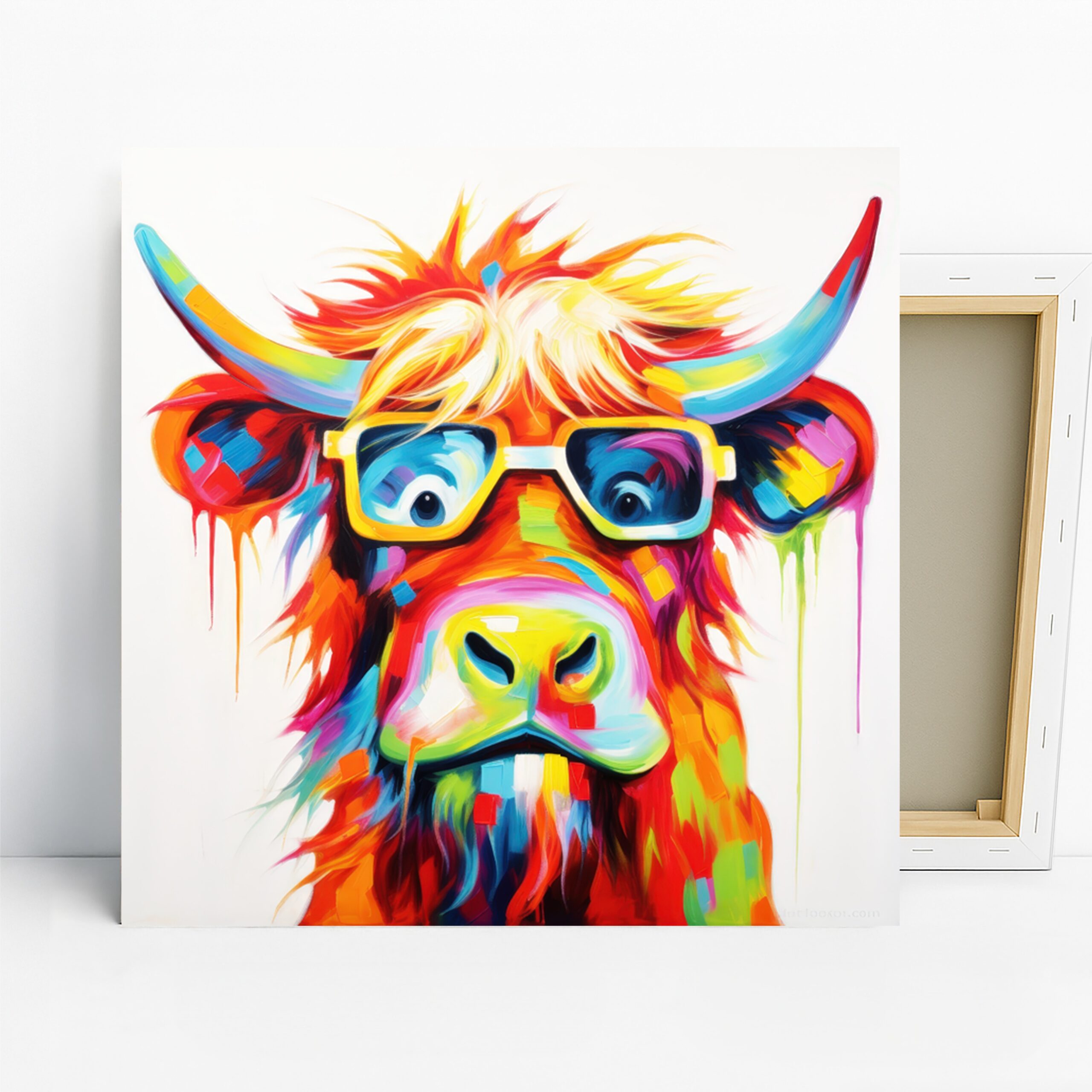 1.jpg Highland Cow Art