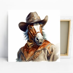 Cowboy Horse Art