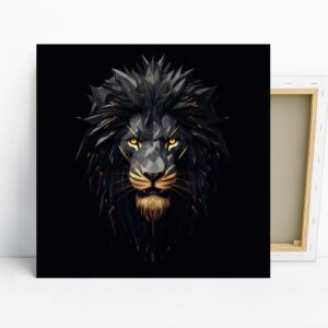 Lion Head Art