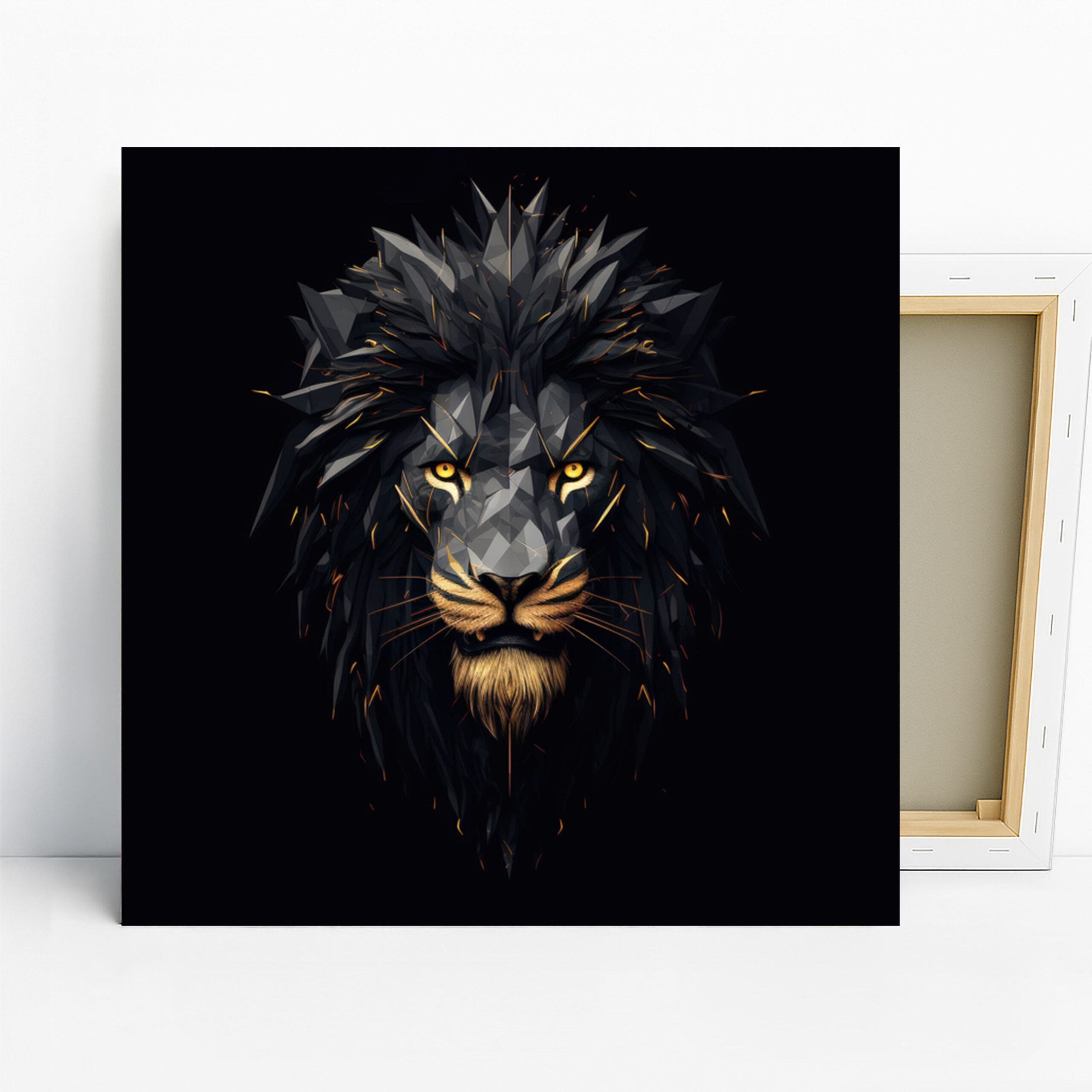1.jpg Lion Head Art