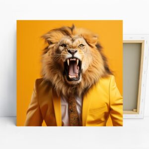Lion Art Poster or Canvas