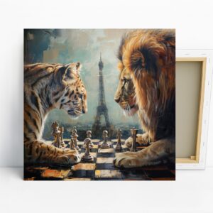 Lion Tiger Art