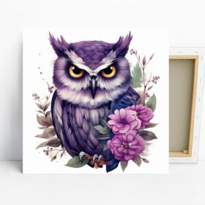 Owl Floral Art