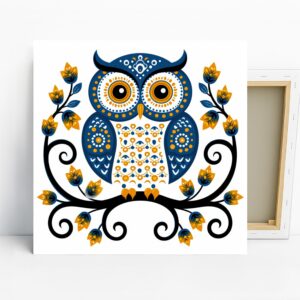 Owl Blossom Art