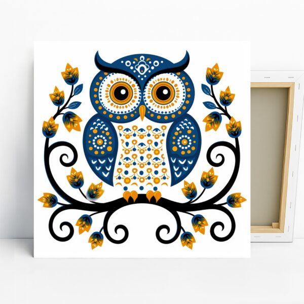 Owl Blossom Art