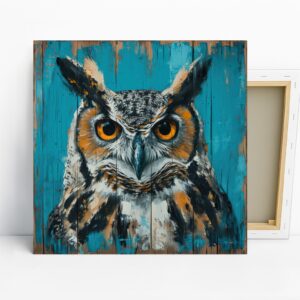 Owl Wood Art