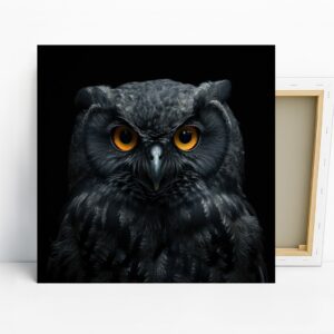 Owl Portrait Art