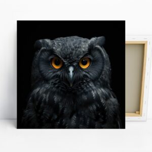 Owl Portrait Art