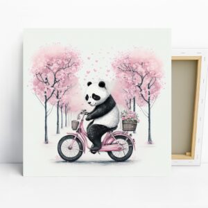 Panda Bicycle Art