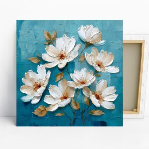 White Flowers Art
