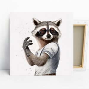 Raccoon Art