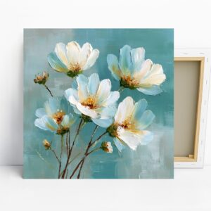 White Flowers Art