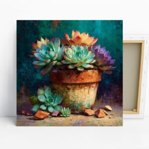 Succulent Pot Art