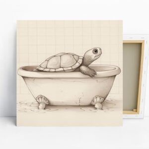 Turtle Bath Art