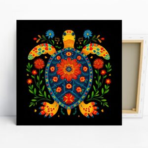Turtle Hummingbird Art