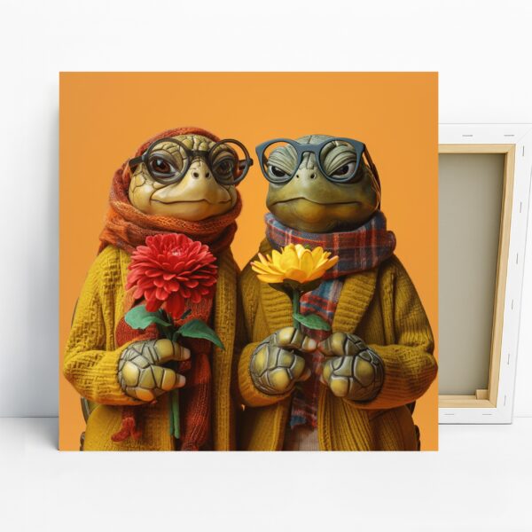 Turtle Couple Art