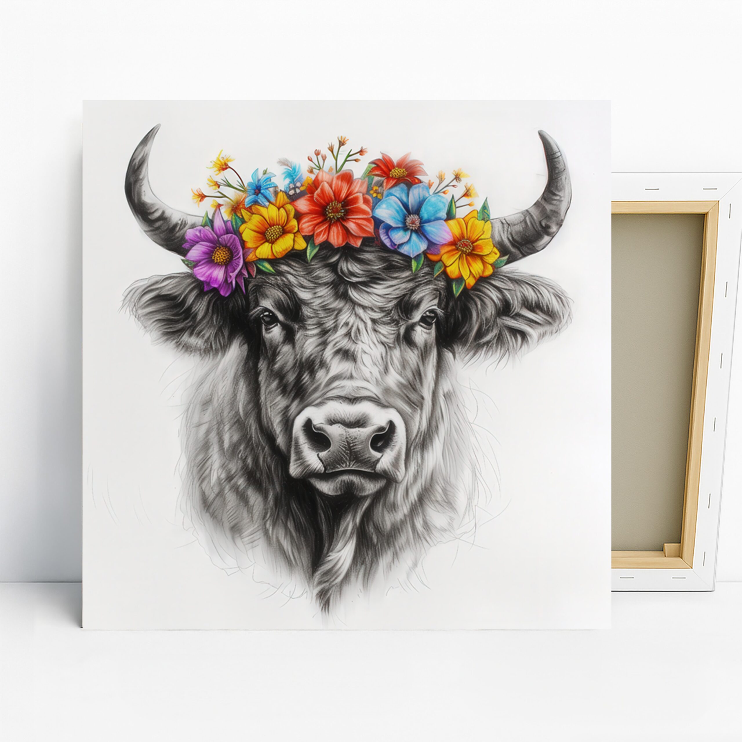 1.jpg Highland Cow Art
