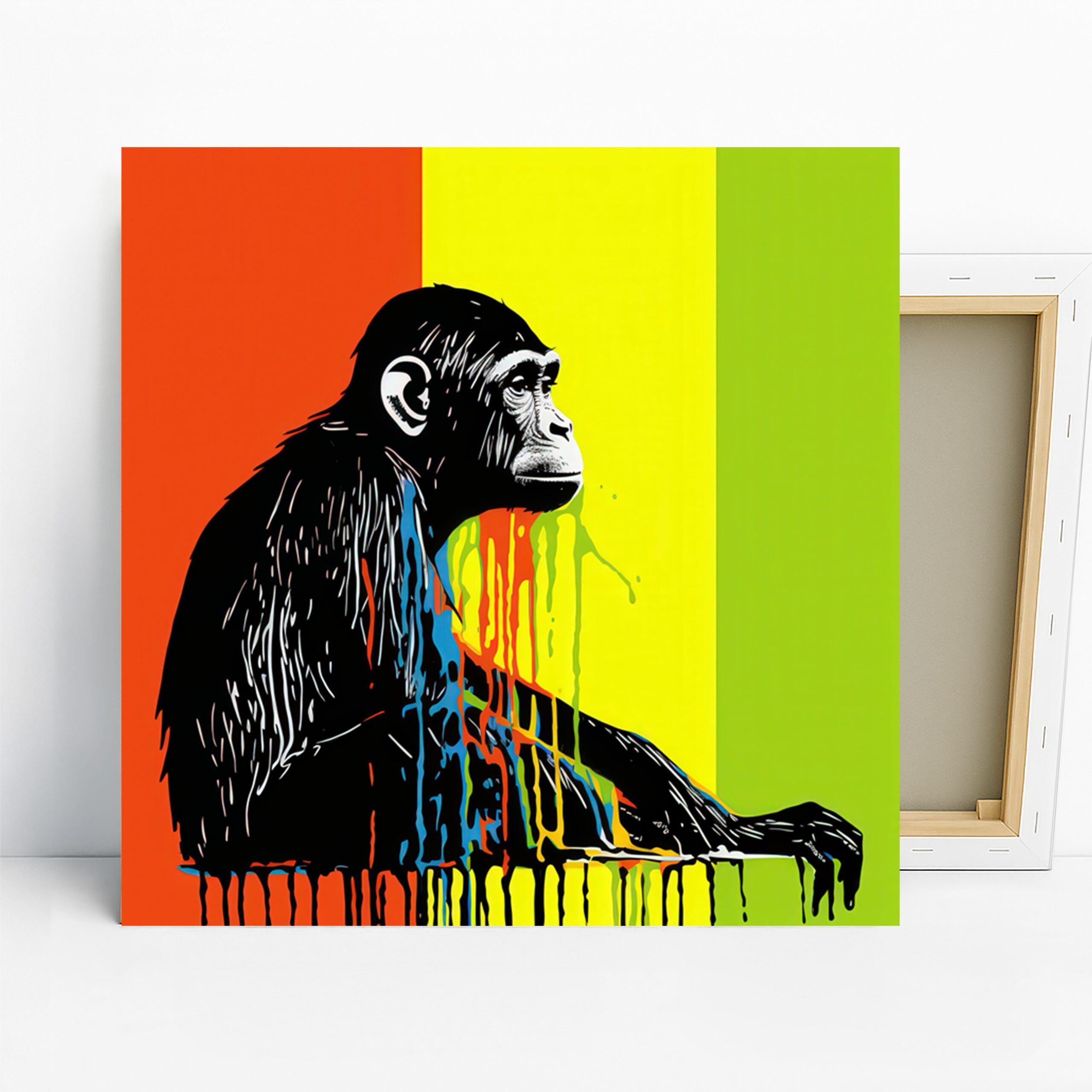 1.jpg Chimpanzee Art