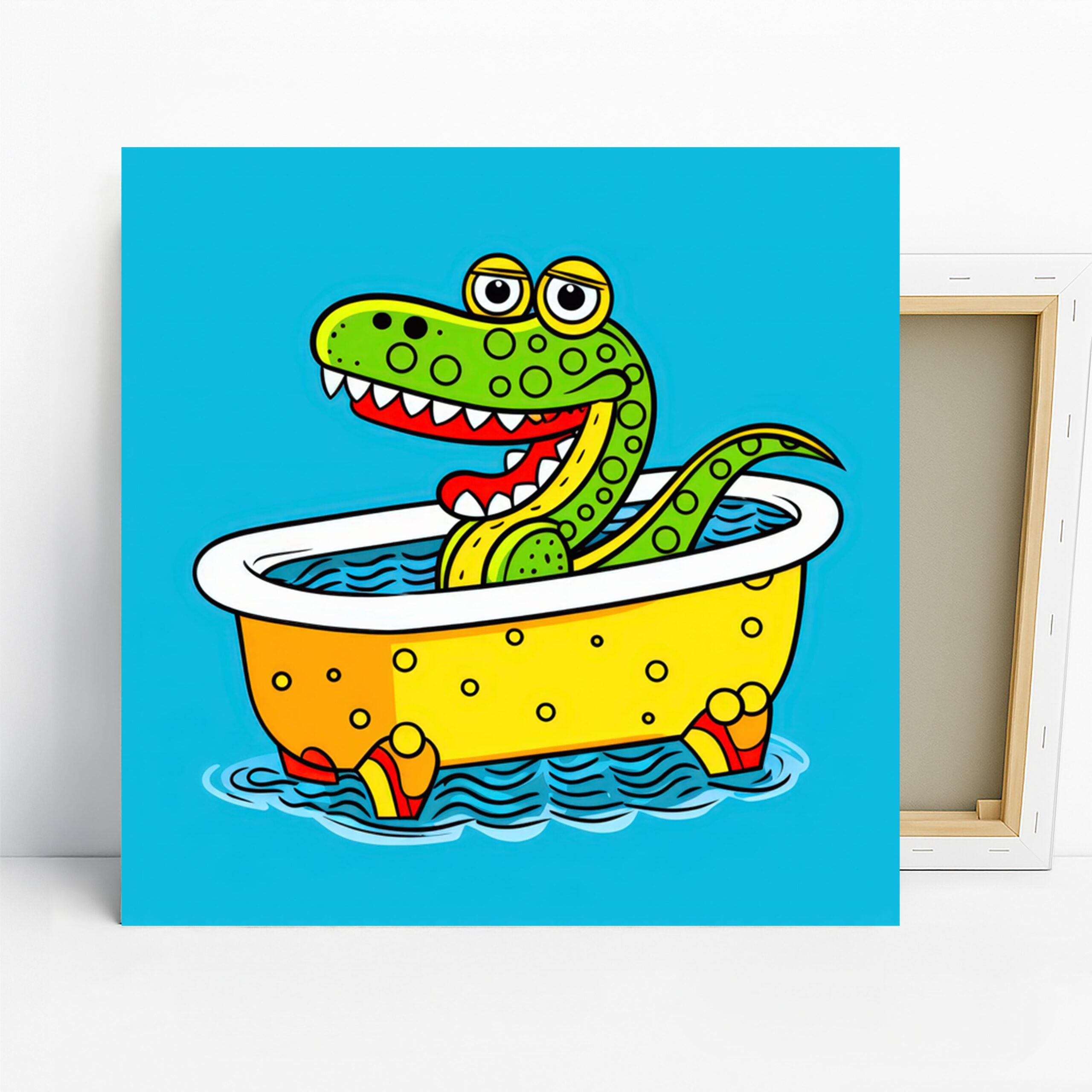 1.jpg Crocodile Bath Art
