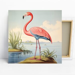 Flamingo Wildlife Art