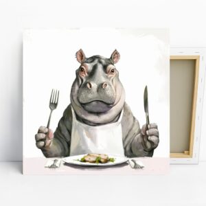 Hippopotamus Art