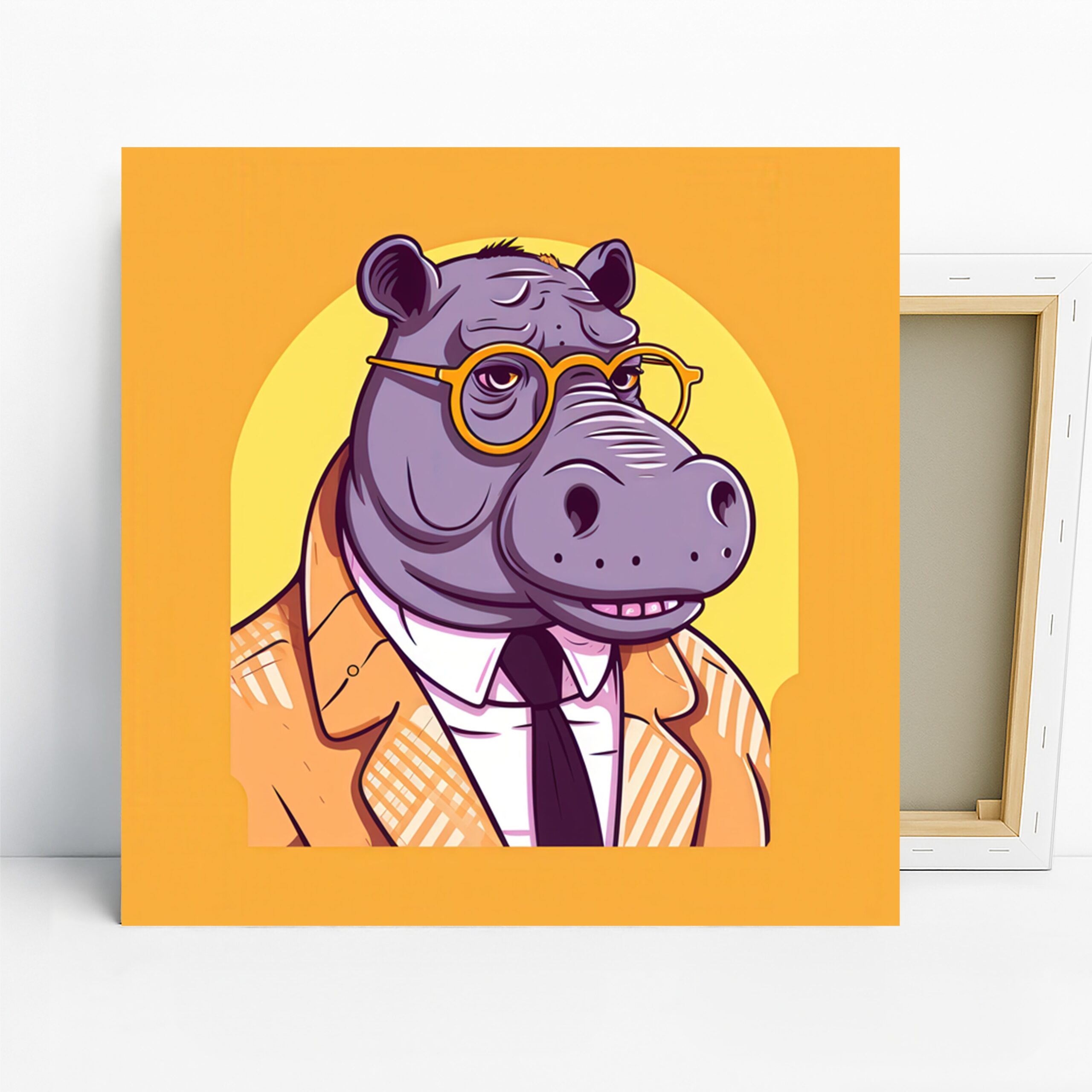 1.jpg Hippopotamus Art