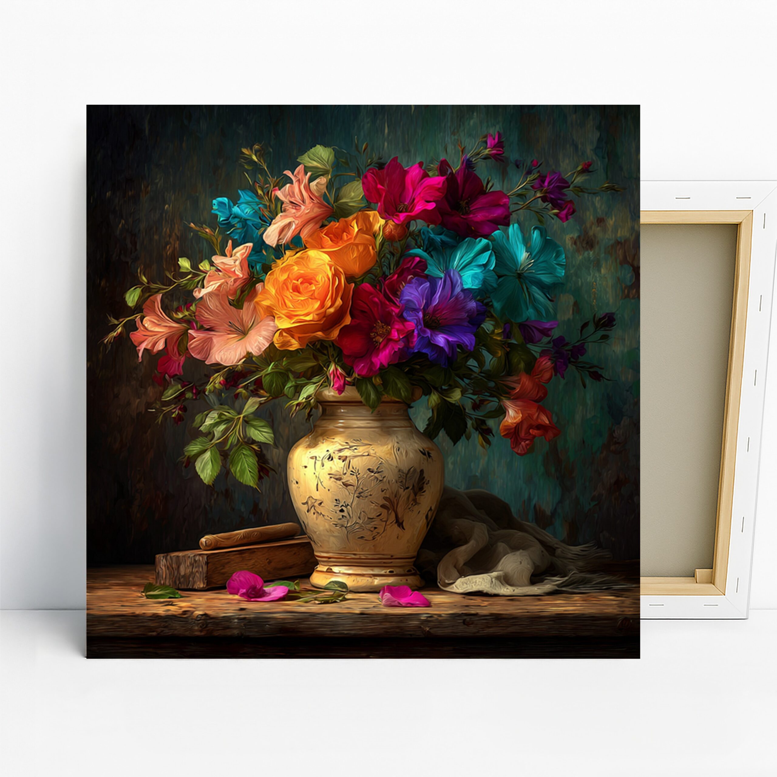 1.jpg Vibrant Floral Still Life Art