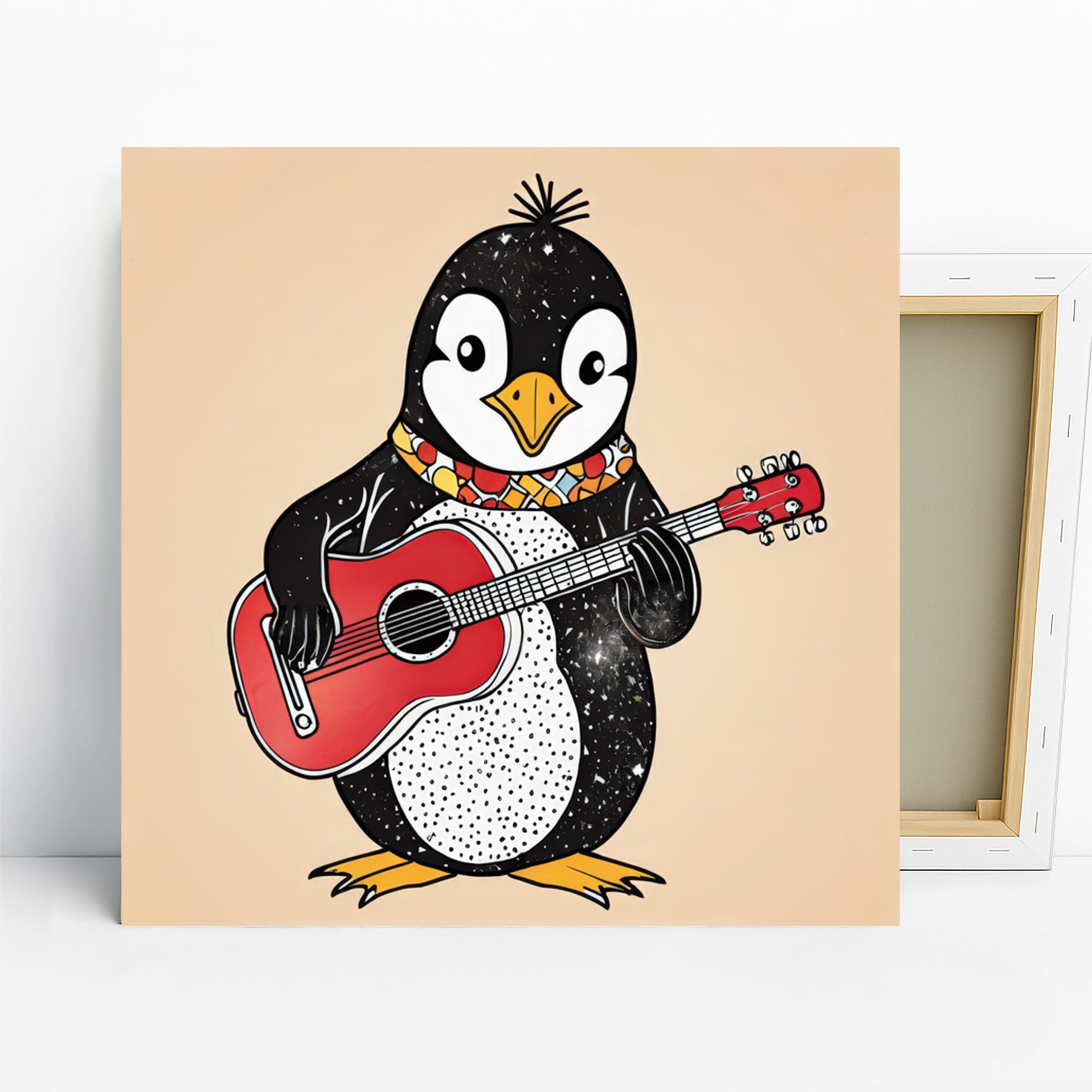 1.jpg Penguin Rock On Art