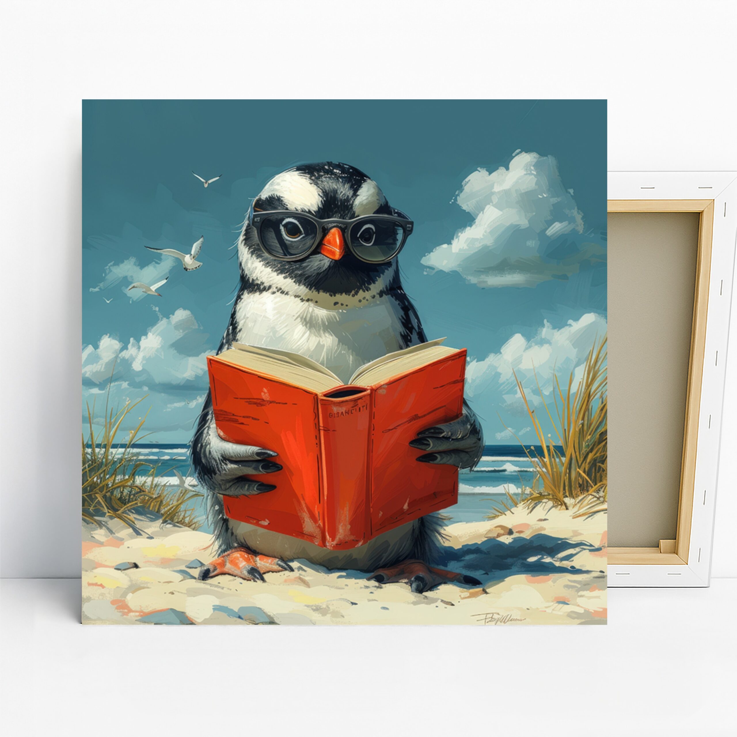 1.jpg Penguin Beach Read Art