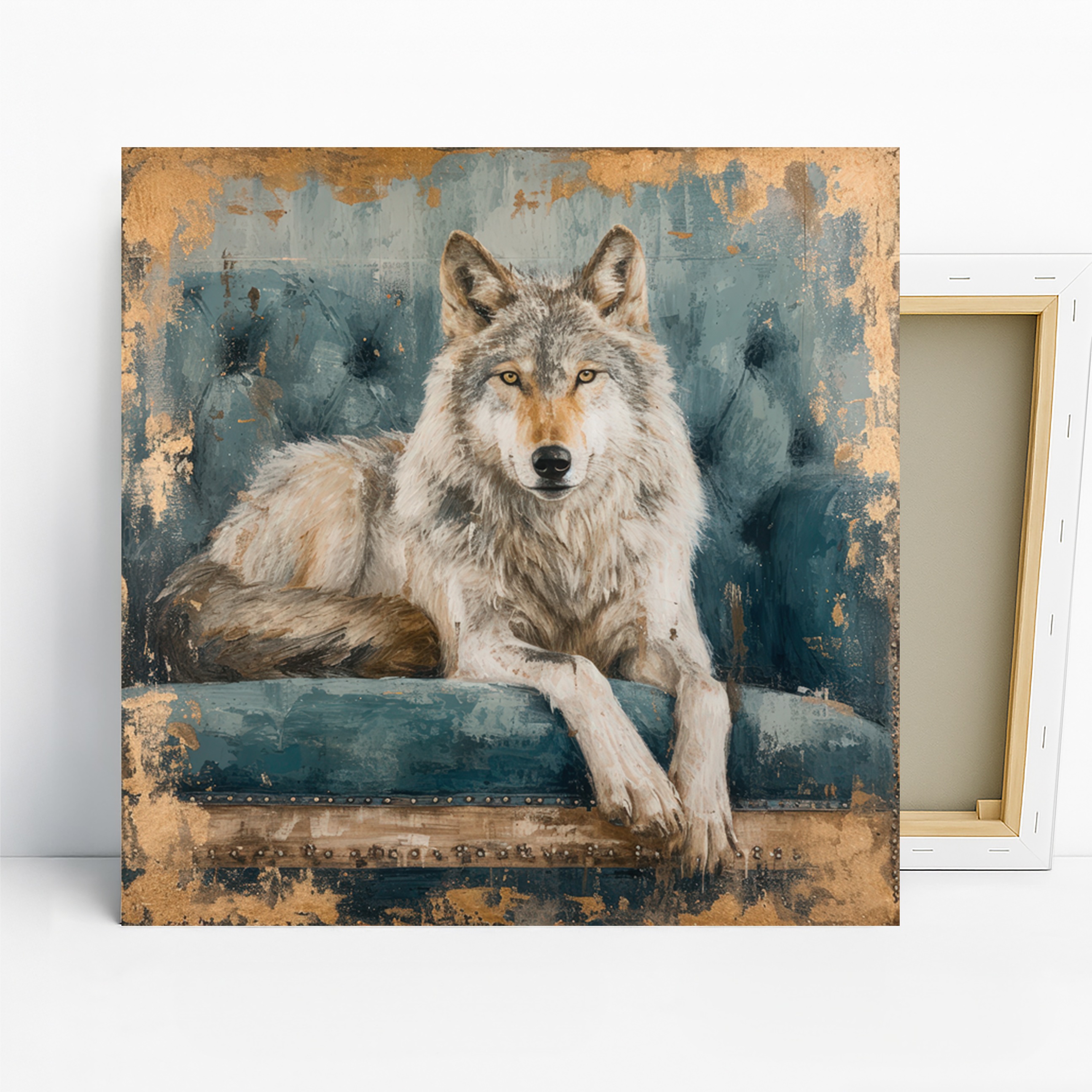 Wolf Art Canvas