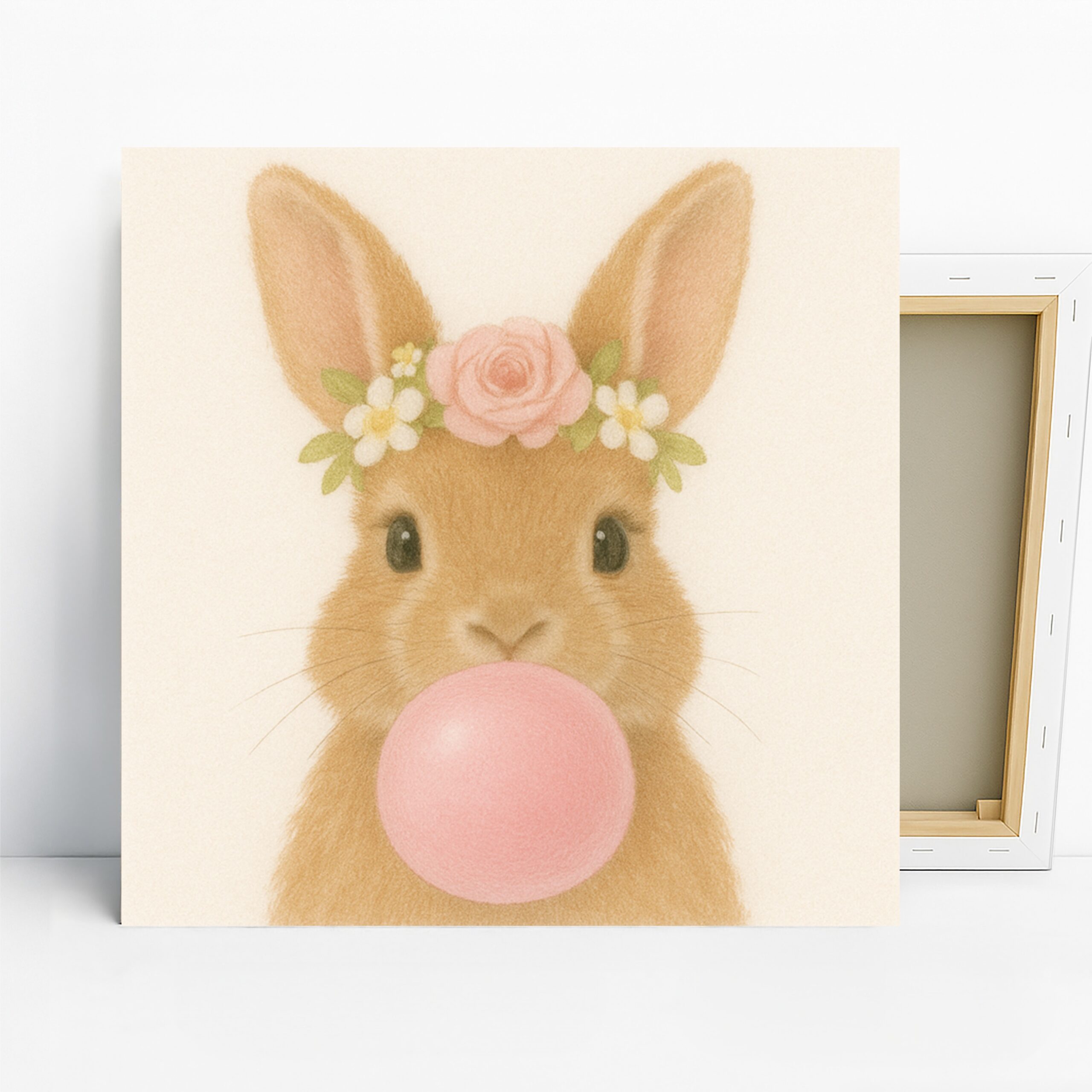 1.jpg Bunny Bubble Gum Art