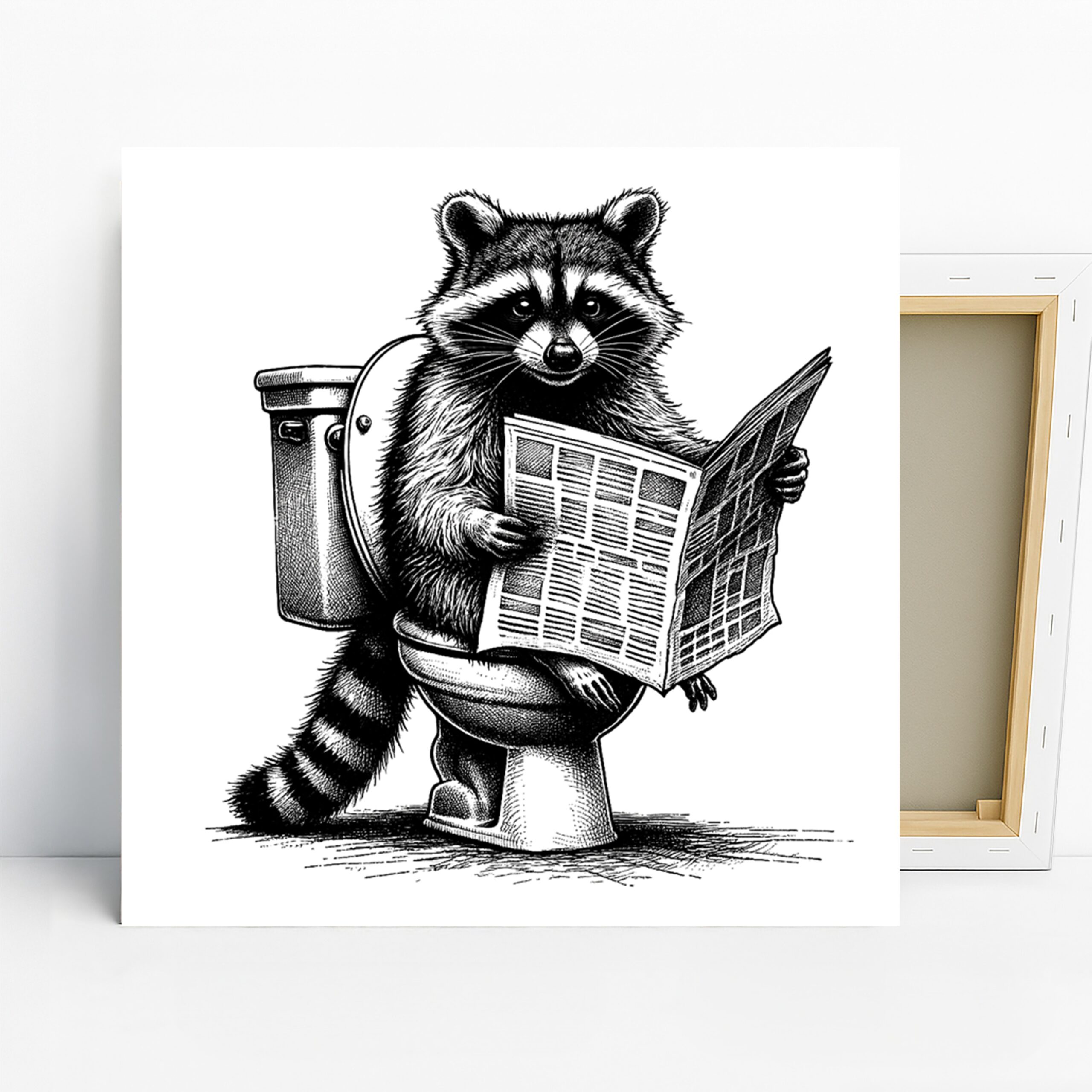 1.jpg Raccoon Art