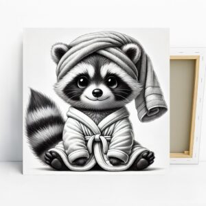Raccoon Art