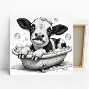 Cow Bath Art