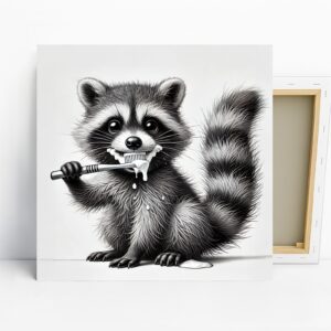 Raccoon Art