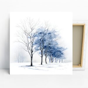 Winter Woods Art