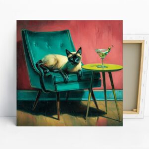 Siamese Cat Art